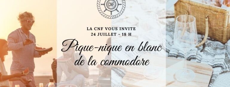 Pique-Nique en blanc de la commodore