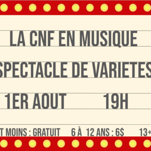 Billet Spectacle | Chaise de plage
